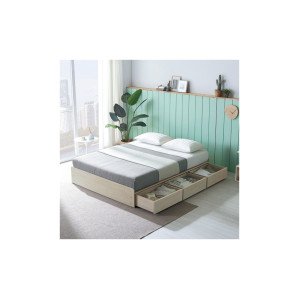 오피스침대 좁은방 공간활용이 좋은 침대프레임 매트리스포함/슈퍼싱글/더블/퀸/싱글