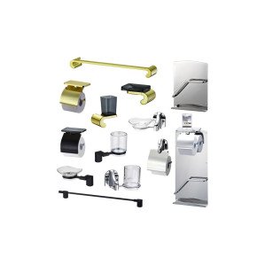 욕실 악세사리세트 4품 휴지걸이 수건걸이 잡지꽂이