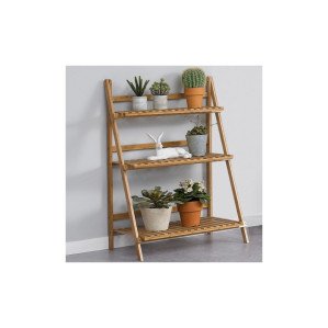 원목 화분 다용도 받침대 700 거실 베란다 진열대 선반 정리대 다이 거치대 다육이 화분대 3단 선반대