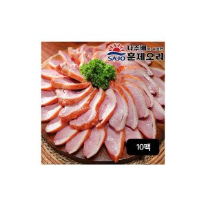 (NS홈쇼핑)사조 숙성 훈제오리 180gX10팩34021087