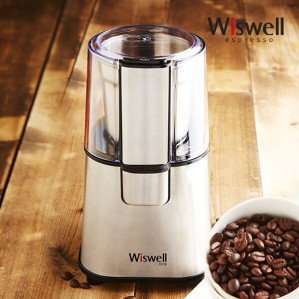 위즈웰 전동 커피그라인더 원두분쇄기 WSG-9100